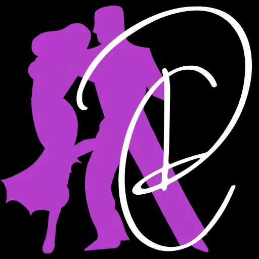 אייקון של זוג רוקד ריקודים סלוניים ולטיניים בדאנס קונטיננטל