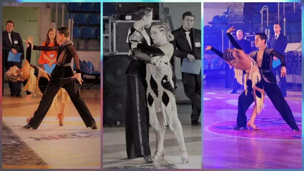 בוגרי חוג ריקודים סלוניים ולטיניים לילדים בתחרות ארצית